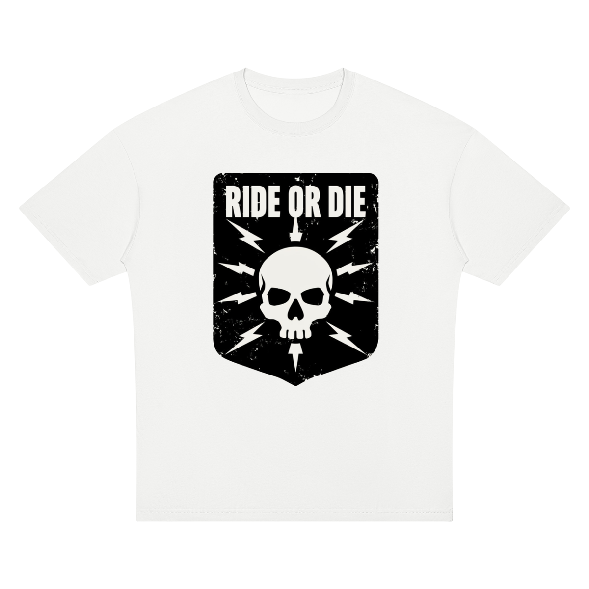 Ride or Die Unisex Oversized Drop Shoulder T-Shirt