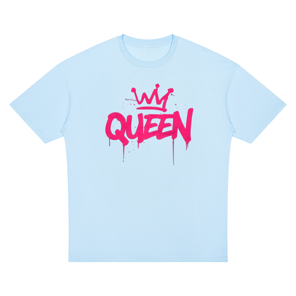 Queen Unisex Oversized Drop Shoulder T-Shirt