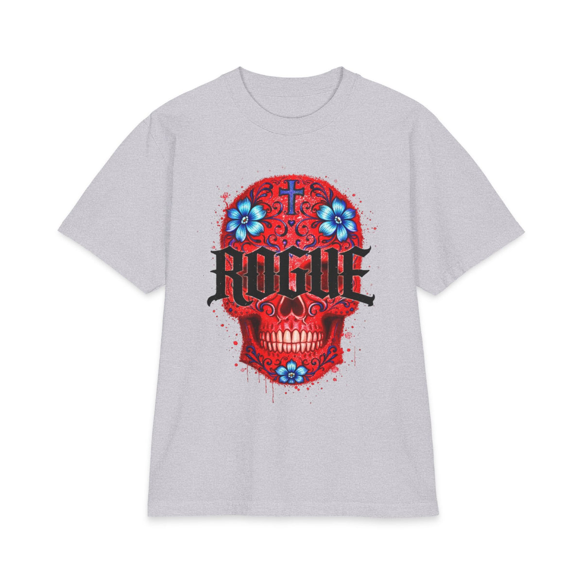 Rogue Red Sugar Skull Tee
