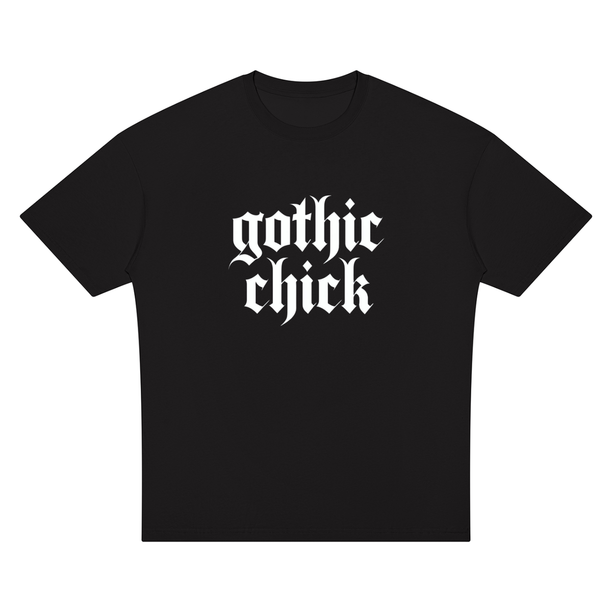 Gothic Chick Unisex Oversized Drop Shoulder T-Shirt
