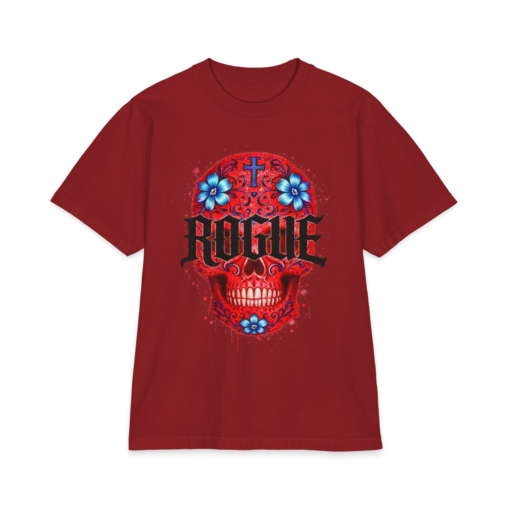 Rogue Red Sugar Skull Tee