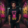Vandal Bunny Tee - Pink