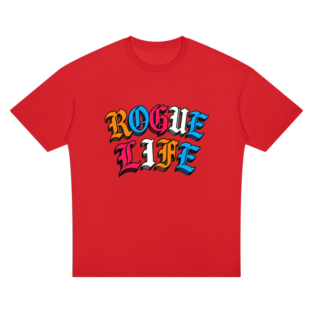 Rogue Life Unisex Oversized Drop Shoulder T-Shirt