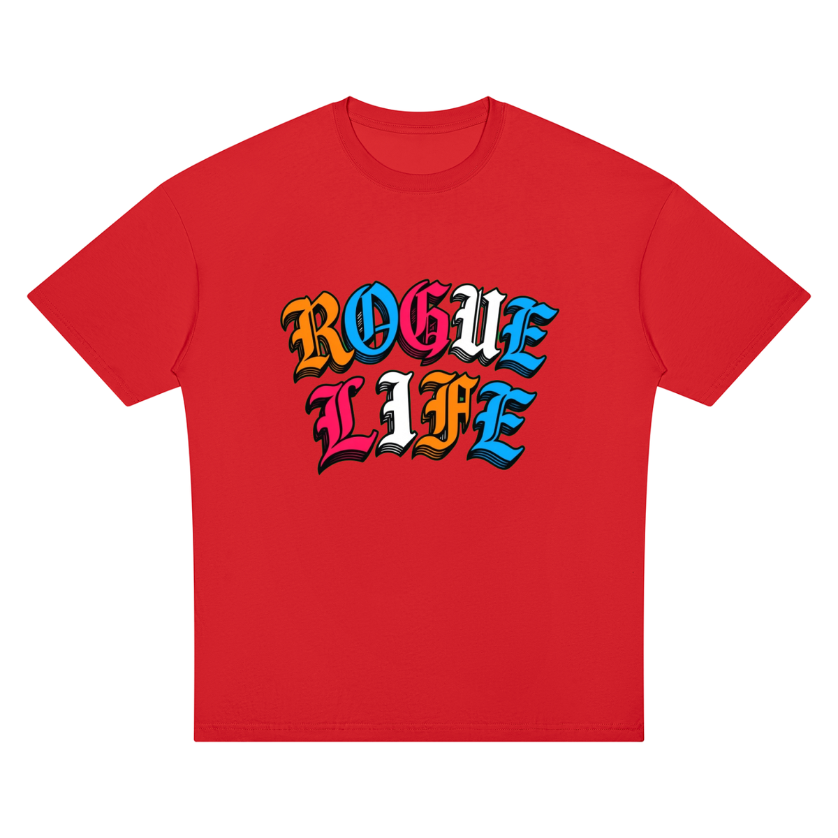 Rogue Life Unisex Oversized Drop Shoulder T-Shirt