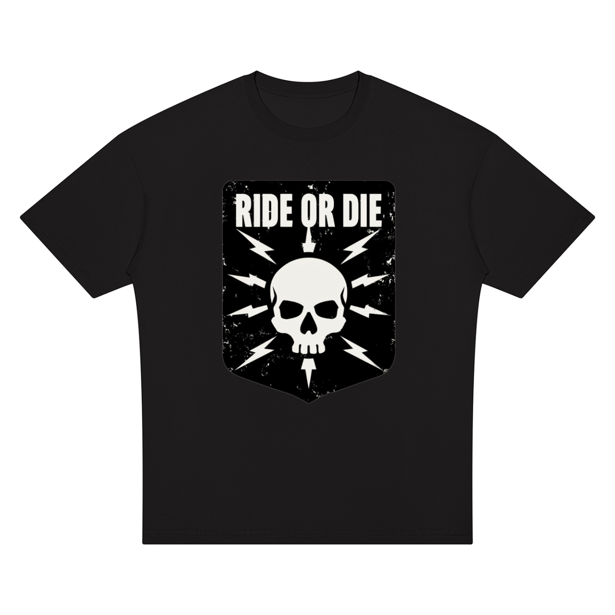 Ride or Die Unisex Oversized Drop Shoulder T-Shirt