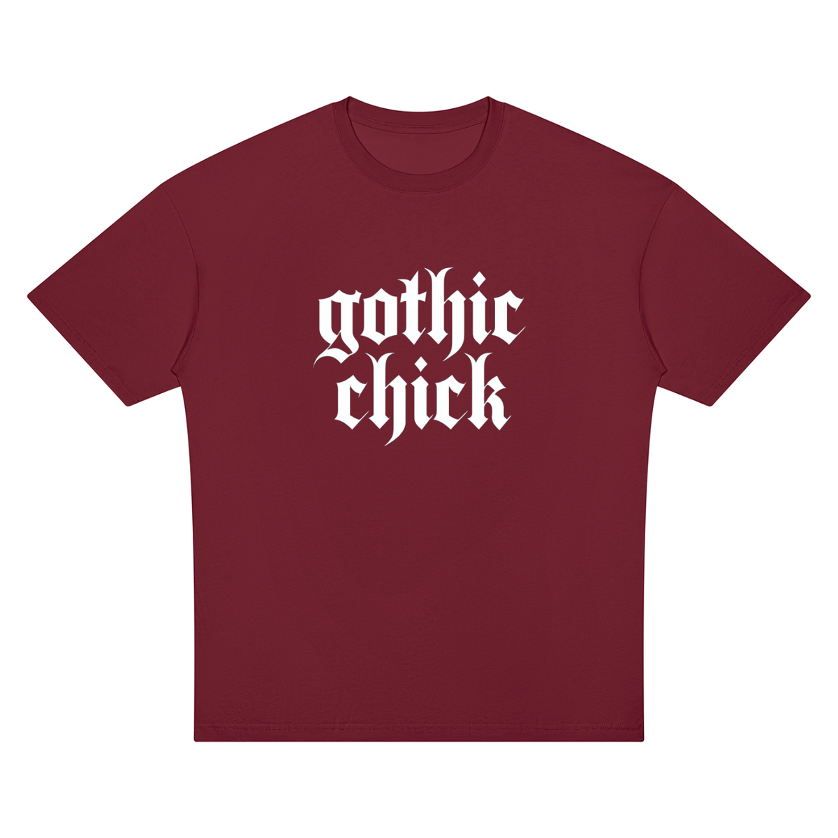 Gothic Chick Unisex Oversized Drop Shoulder T-Shirt