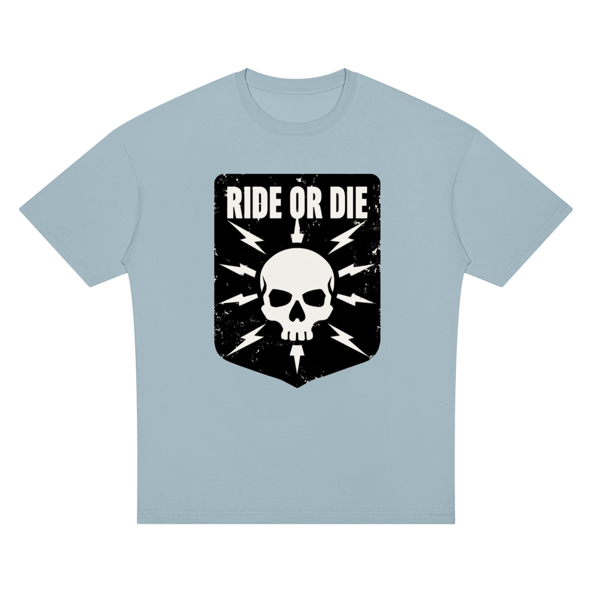Ride or Die Unisex Oversized Drop Shoulder T-Shirt