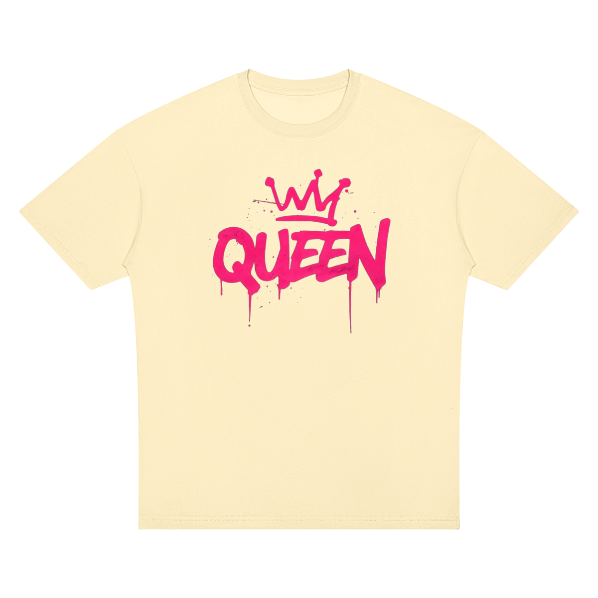 Queen Unisex Oversized Drop Shoulder T-Shirt