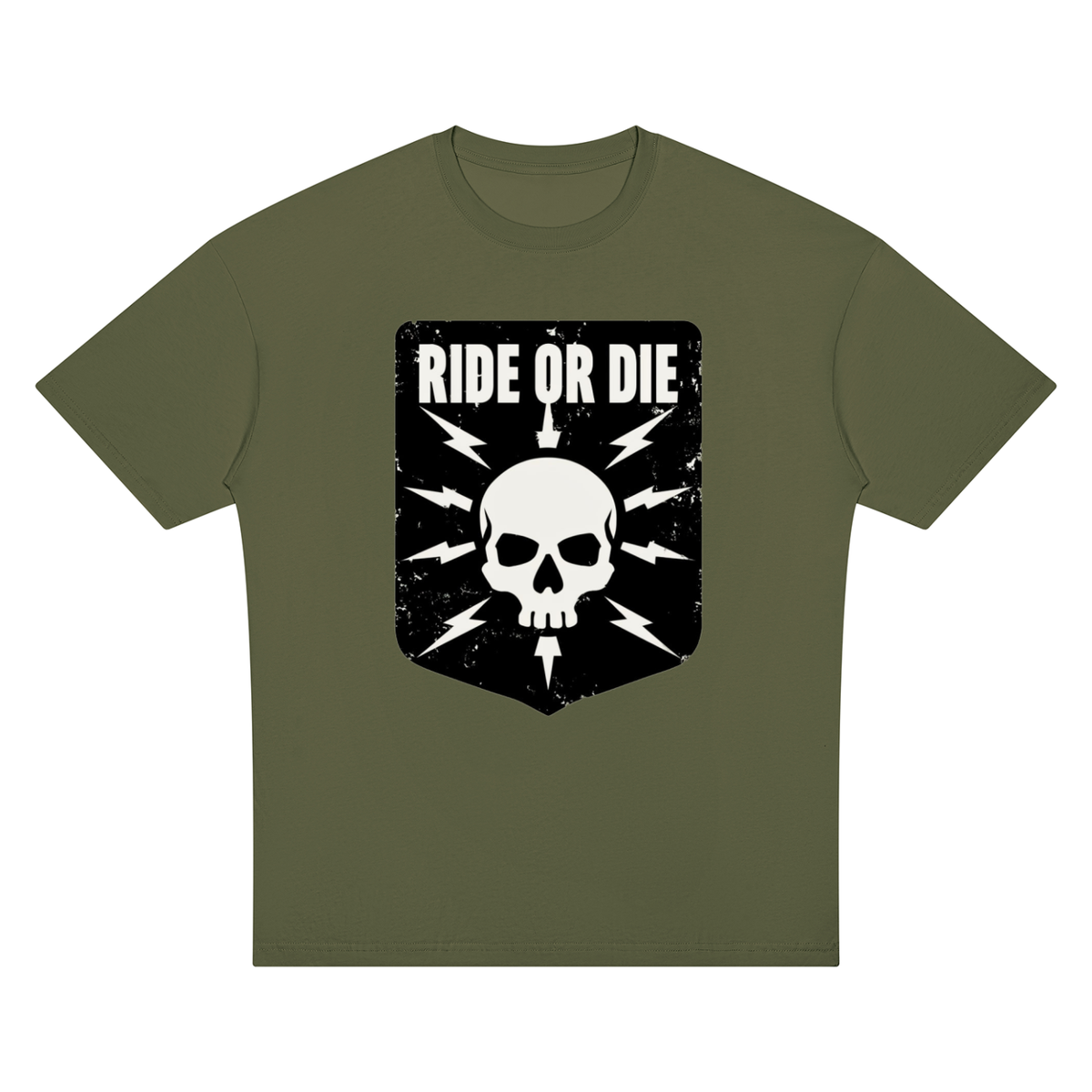 Ride or Die Unisex Oversized Drop Shoulder T-Shirt