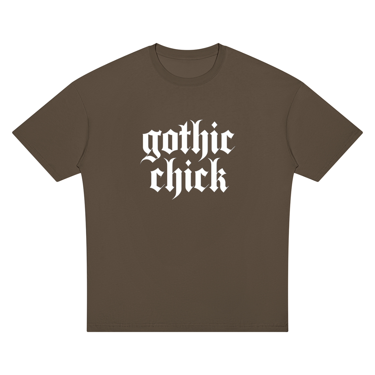 Gothic Chick Unisex Oversized Drop Shoulder T-Shirt