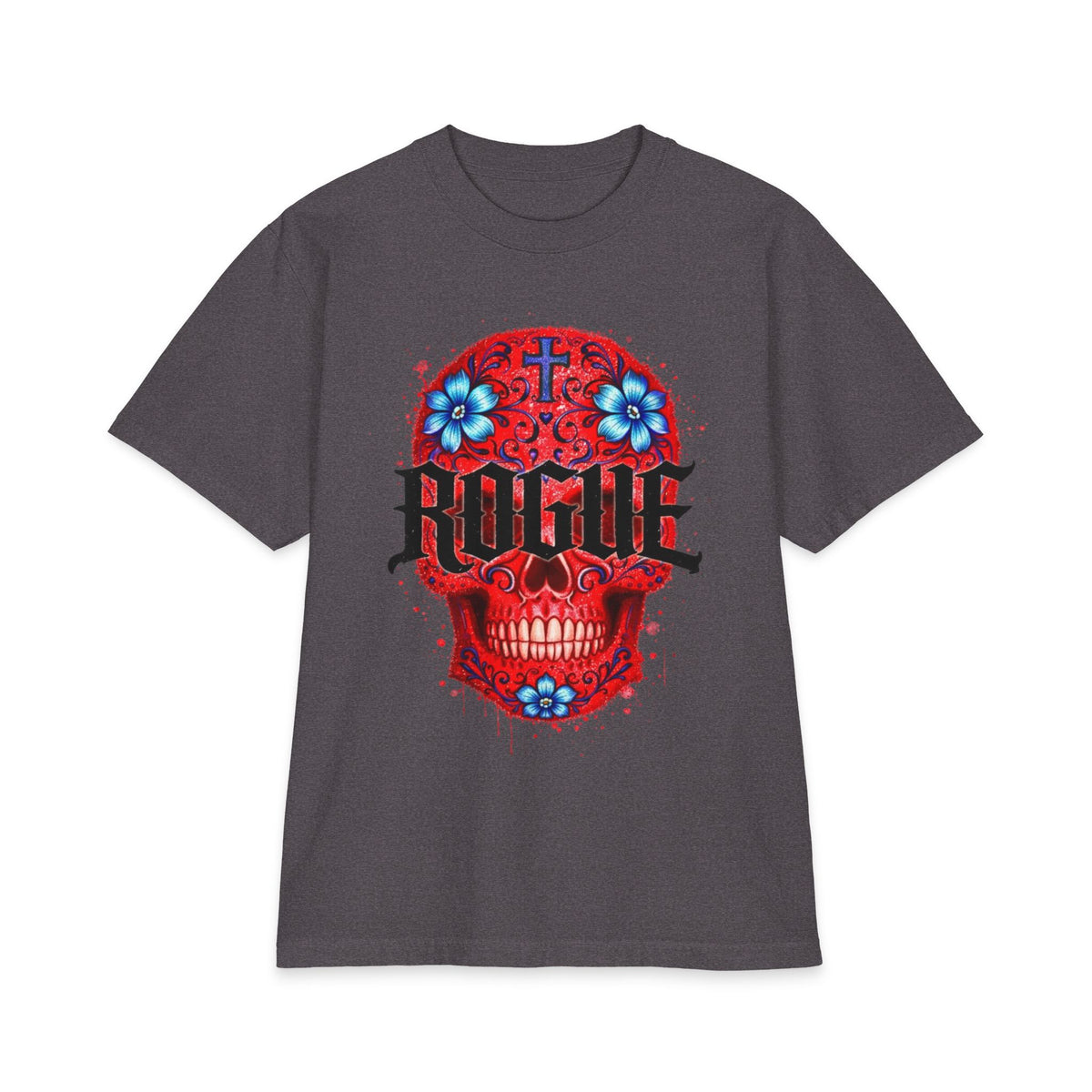 Rogue Red Sugar Skull Tee