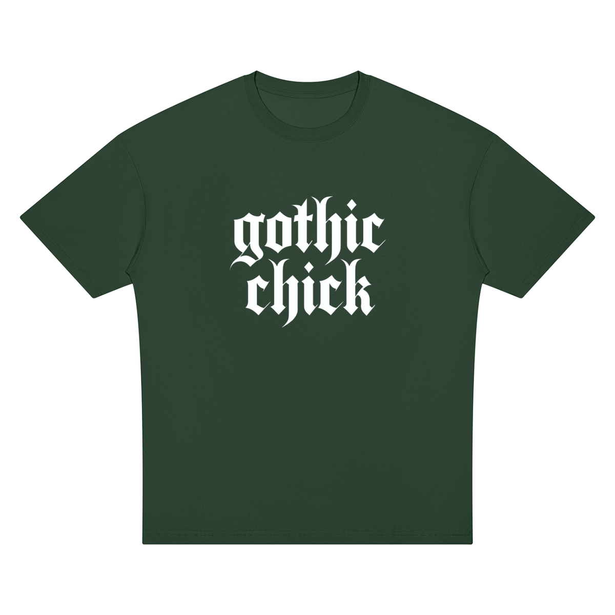 Gothic Chick Unisex Oversized Drop Shoulder T-Shirt