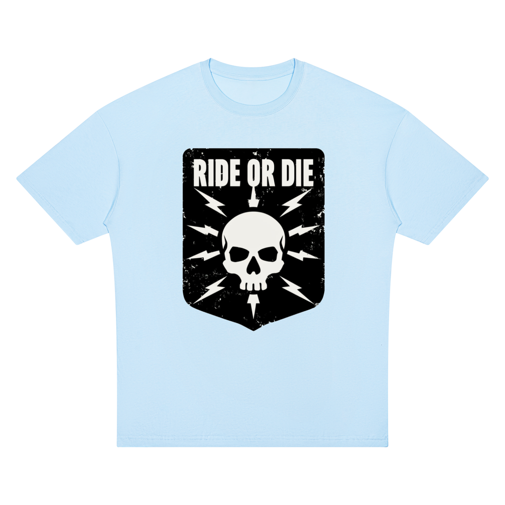 Ride or Die Unisex Oversized Drop Shoulder T-Shirt