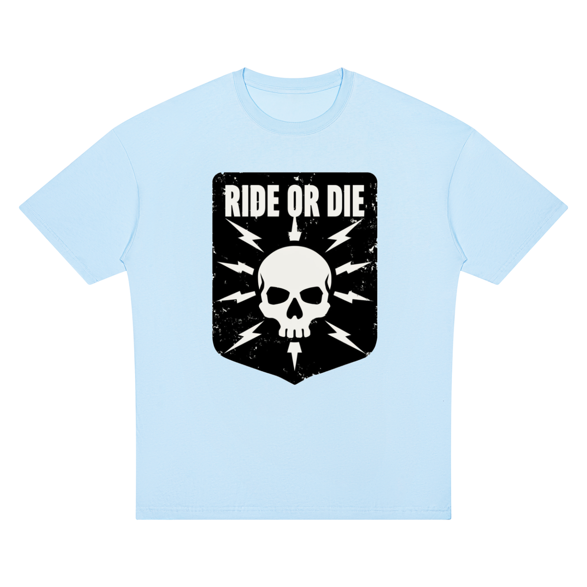 Ride or Die Unisex Oversized Drop Shoulder T-Shirt
