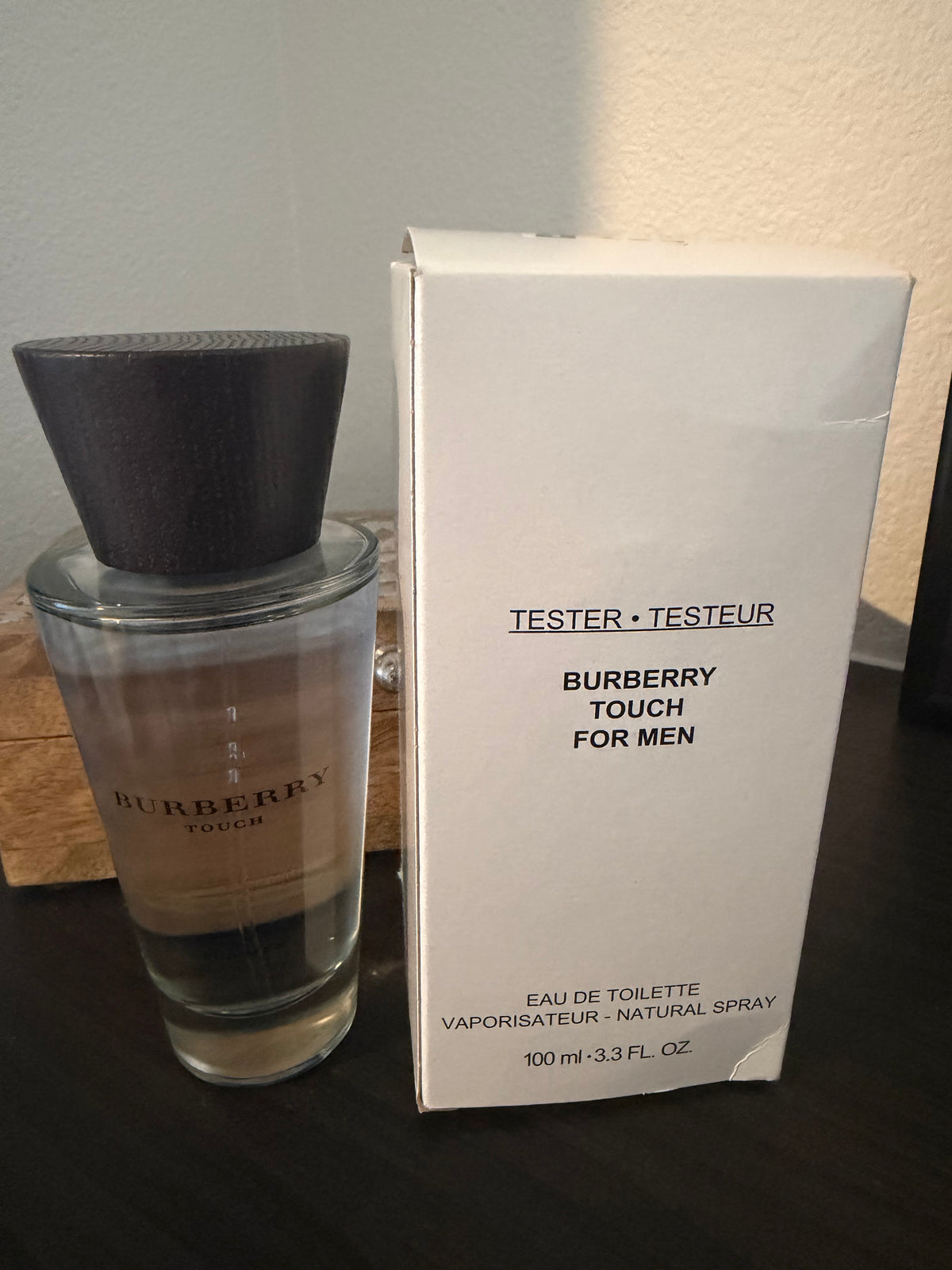 Burberry Touch for Men Eau de Toilette 100 ml (3.3 fl oz) – Tester Box - Brand New