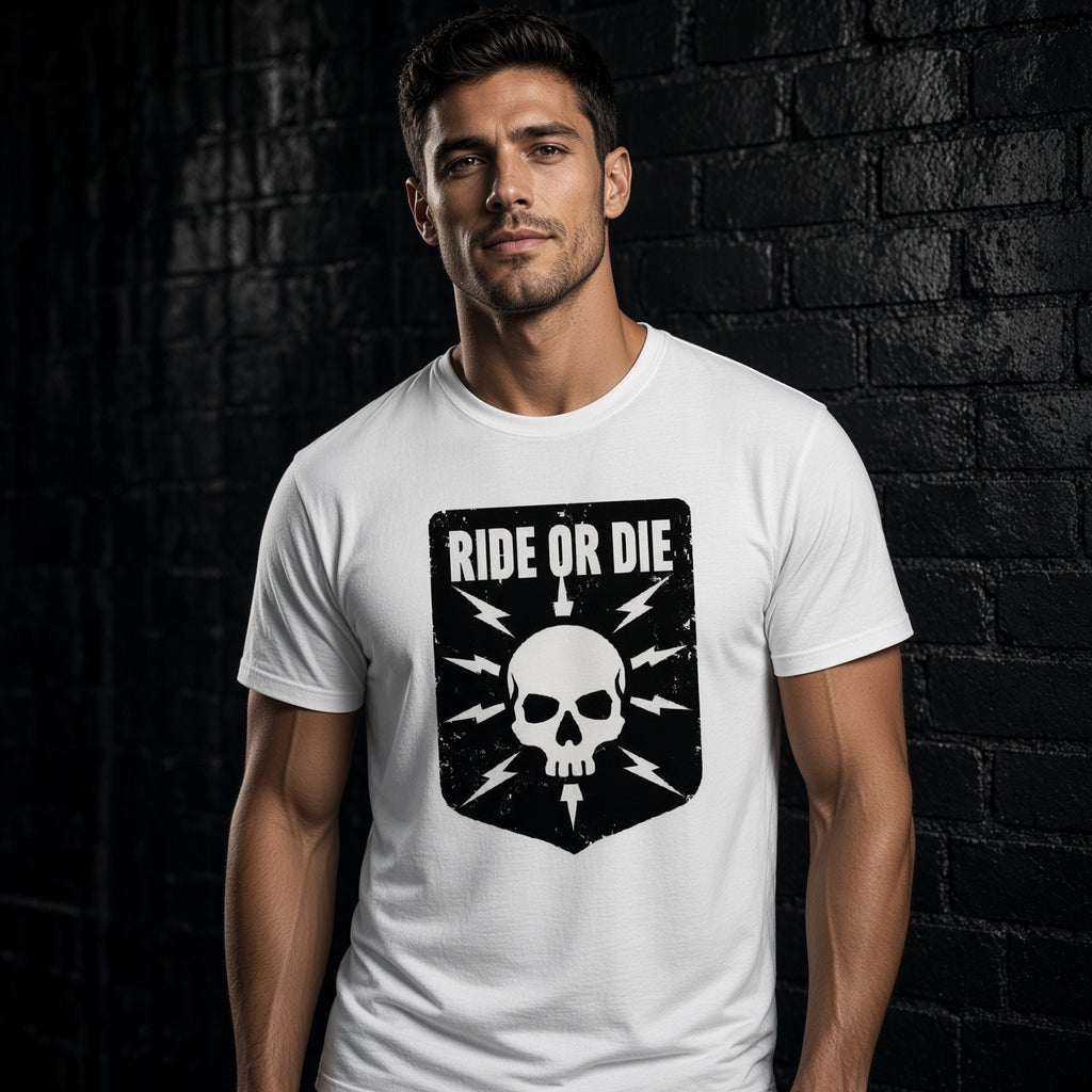 Ride or Die Unisex Oversized Drop Shoulder T-Shirt