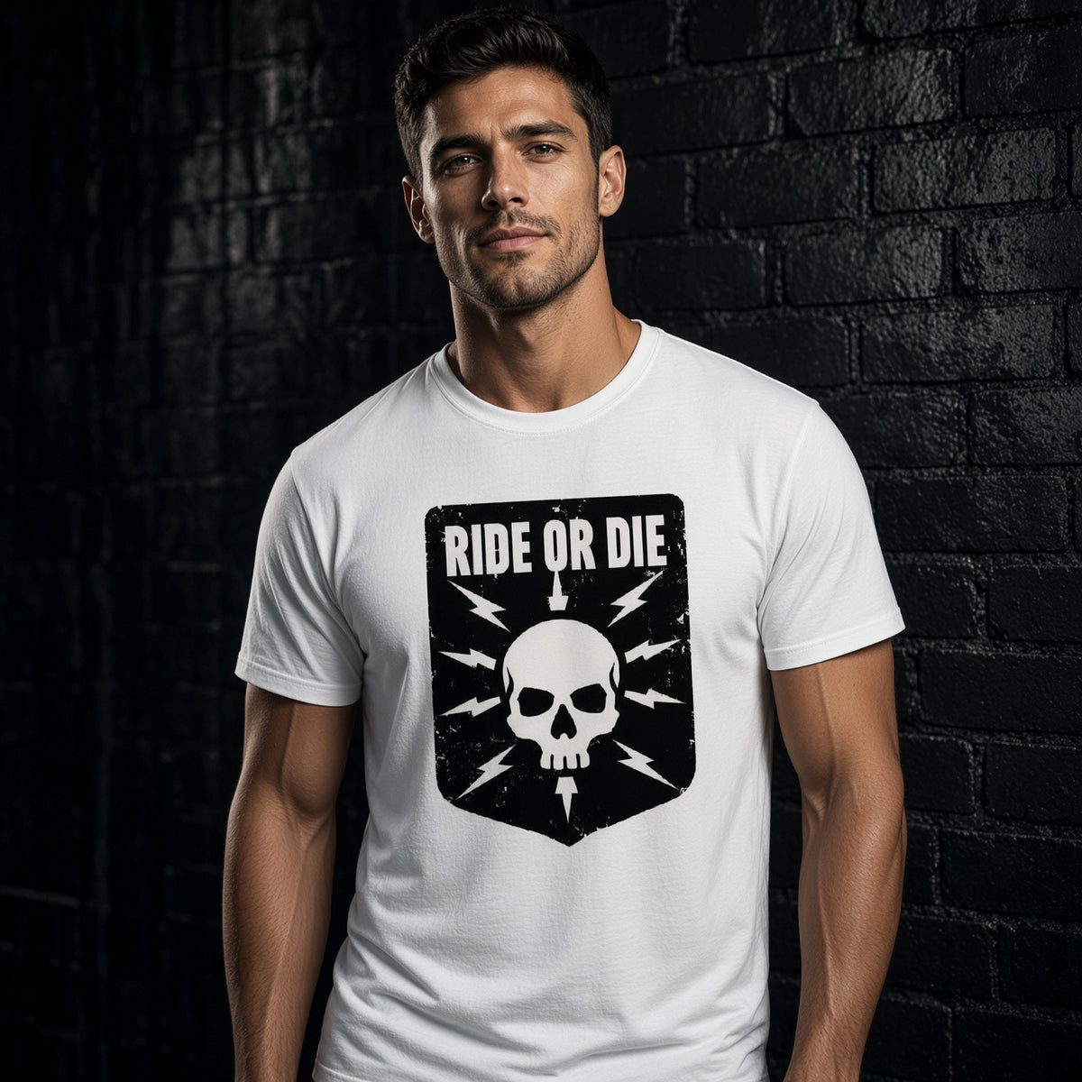 Ride or Die Unisex Oversized Drop Shoulder T-Shirt