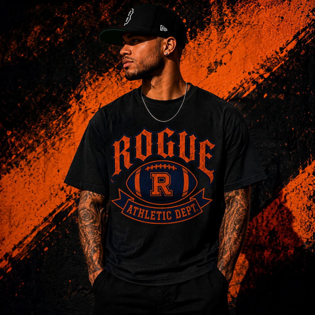 Rogue Athletic Dept. Denver Broncos Football Tee