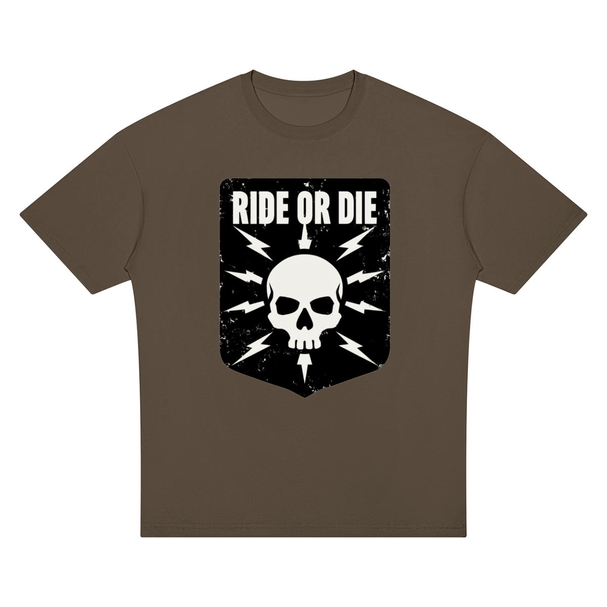 Ride or Die Unisex Oversized Drop Shoulder T-Shirt