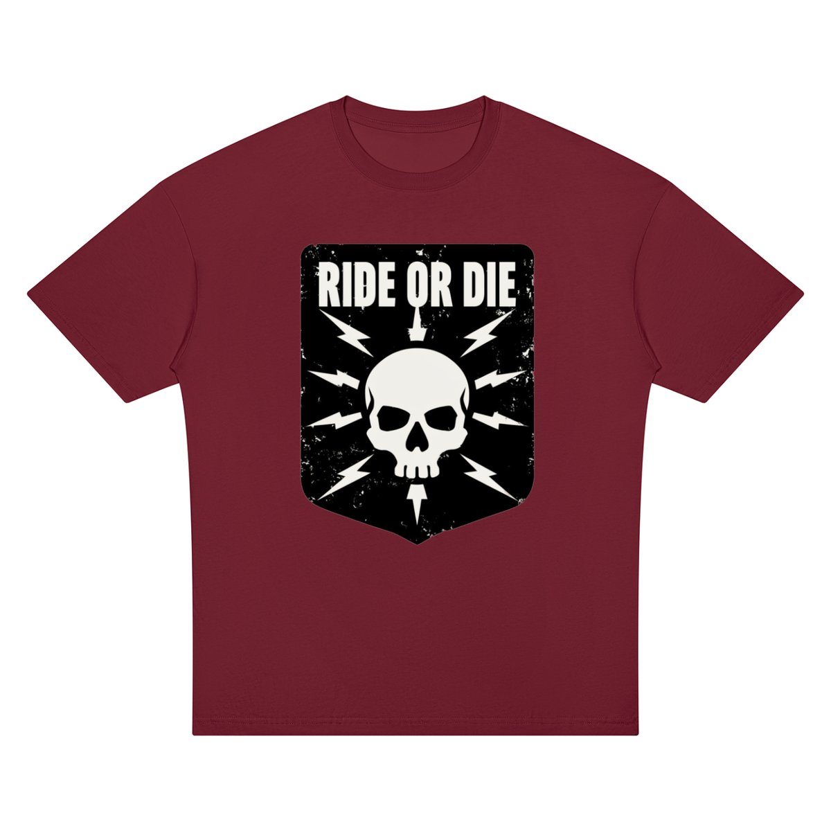 Ride or Die Unisex Oversized Drop Shoulder T-Shirt