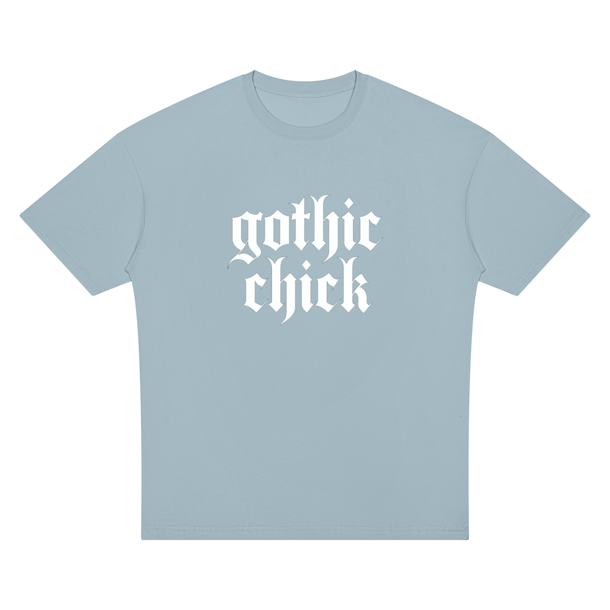 Gothic Chick Unisex Oversized Drop Shoulder T-Shirt