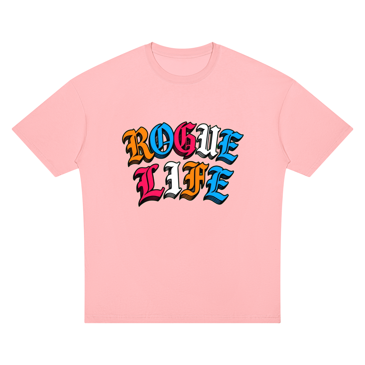 Rogue Life Unisex Oversized Drop Shoulder T-Shirt