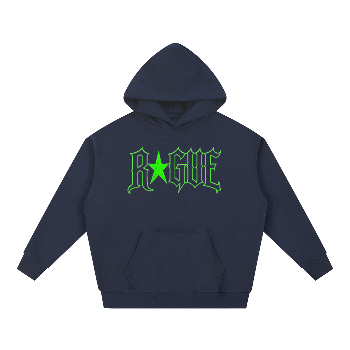 ROGUE Neon Green Essential Heavyweight Hoodie