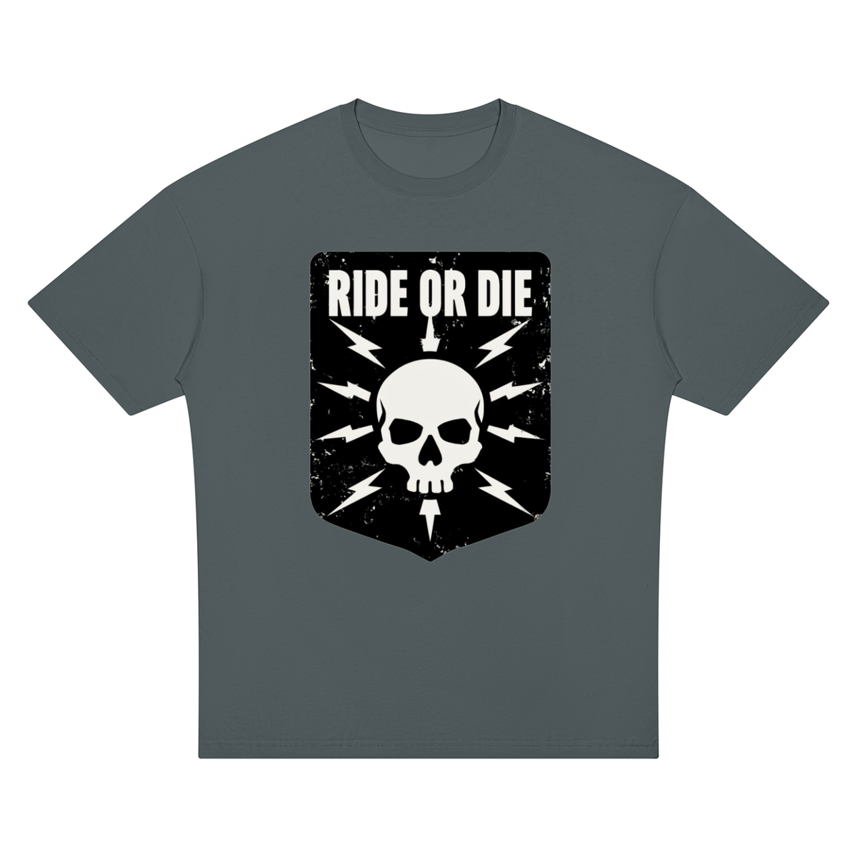 Ride or Die Unisex Oversized Drop Shoulder T-Shirt