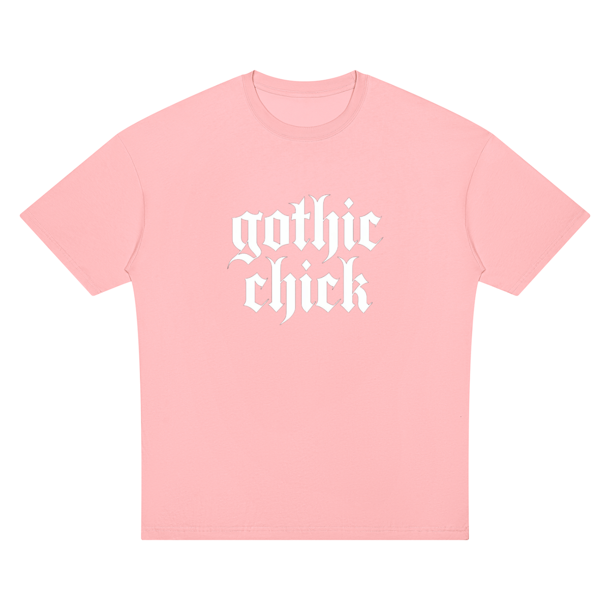 Gothic Chick Unisex Oversized Drop Shoulder T-Shirt