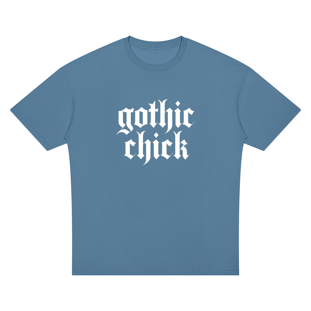 Gothic Chick Unisex Oversized Drop Shoulder T-Shirt