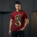 ROGUE Cobra Snake T-Shirt | Gold Snake Graphic Tee