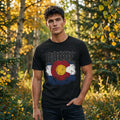 ROGUE Colorado T-Shirt | Flag Mountain Graphic
