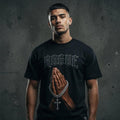 Rogue Prayer Hands T-Shirt | Grit Reverence Illustration