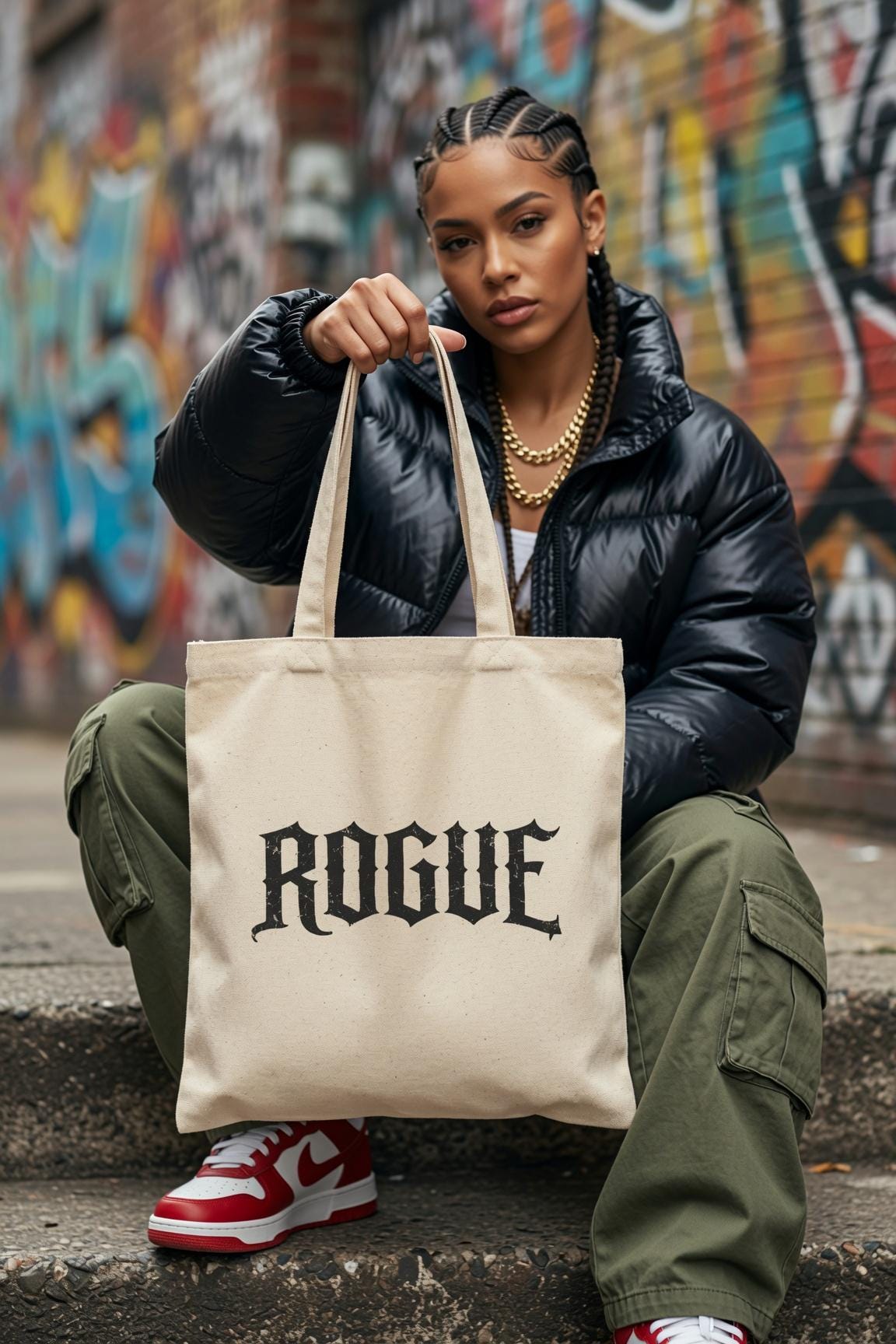 Cotton Canvas Tote Bag