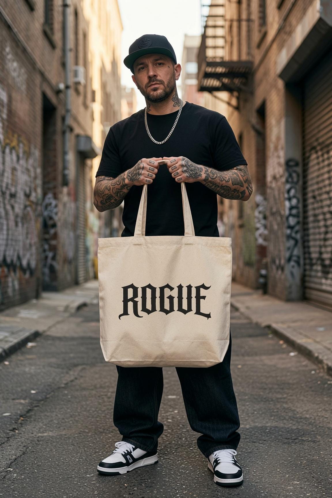 Cotton Canvas Tote Bag