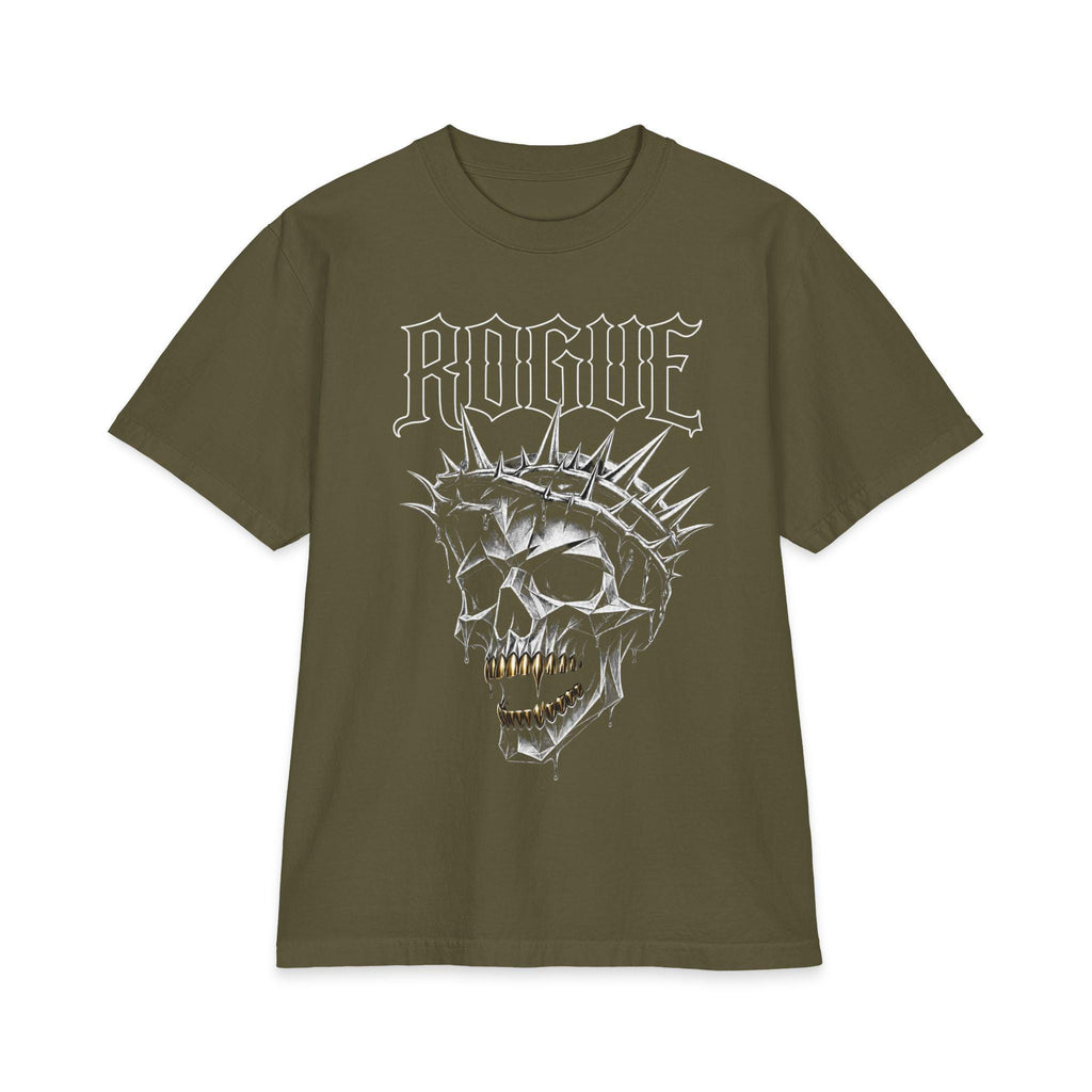 Gothic Skull Shirt, Heavyweight Cotton Graphic Tee, Dark Streetwear, Alternative Fashion, Original Artwork, Streetwear Tee