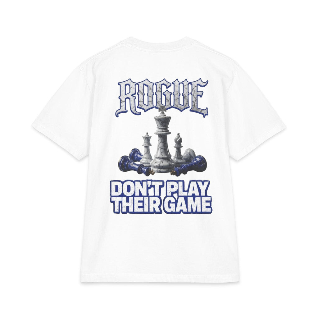Don't Play Their Game Chess Shirt, Streetwear Graphic Tee, Gothic Chess Pieces T-Shirt, Oversize 100% Cotton Unisex Tee