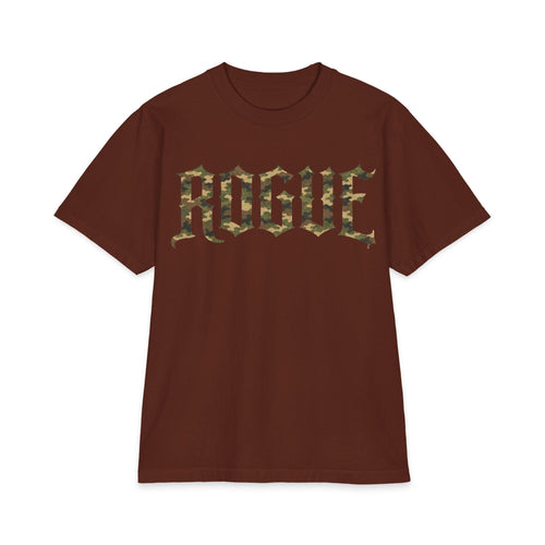 Camo Graphic T Shirt, Military Inspired Streetwear Tee, Gothic Typography Shirt, Heavyweight Cotton Unisex Apparel, Urban Fashion